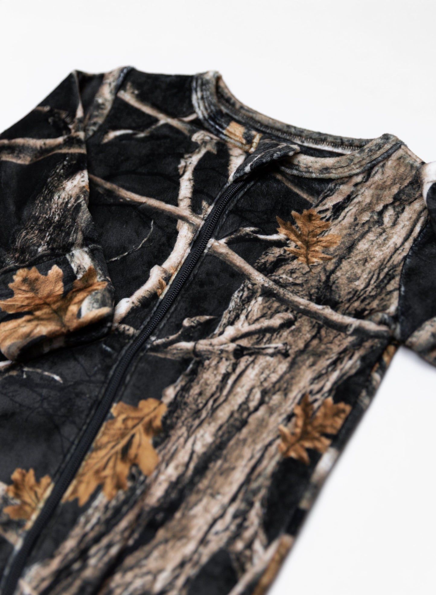Plush Black Tree Camo
