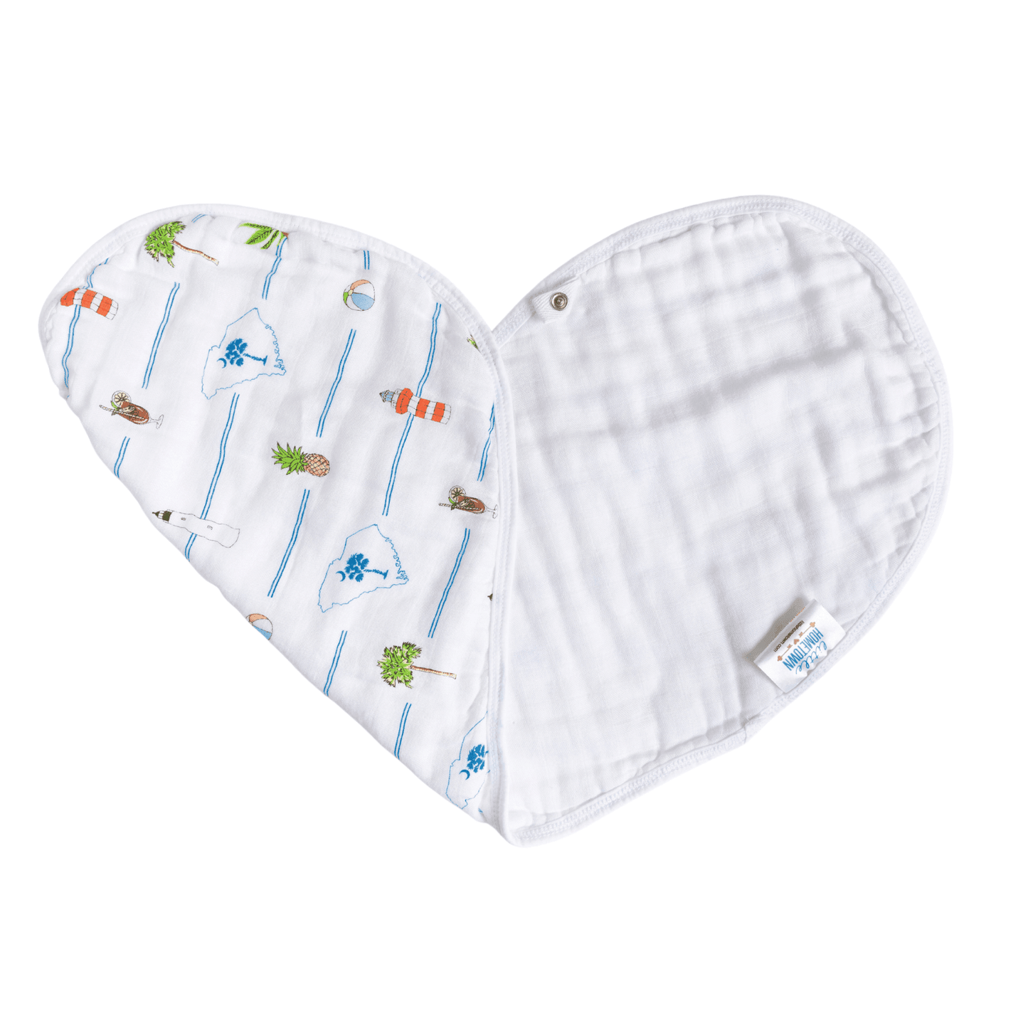 South Carolina Palmetto Moon Newborn Gift Bundle: Swaddle, Bib & Onesie
