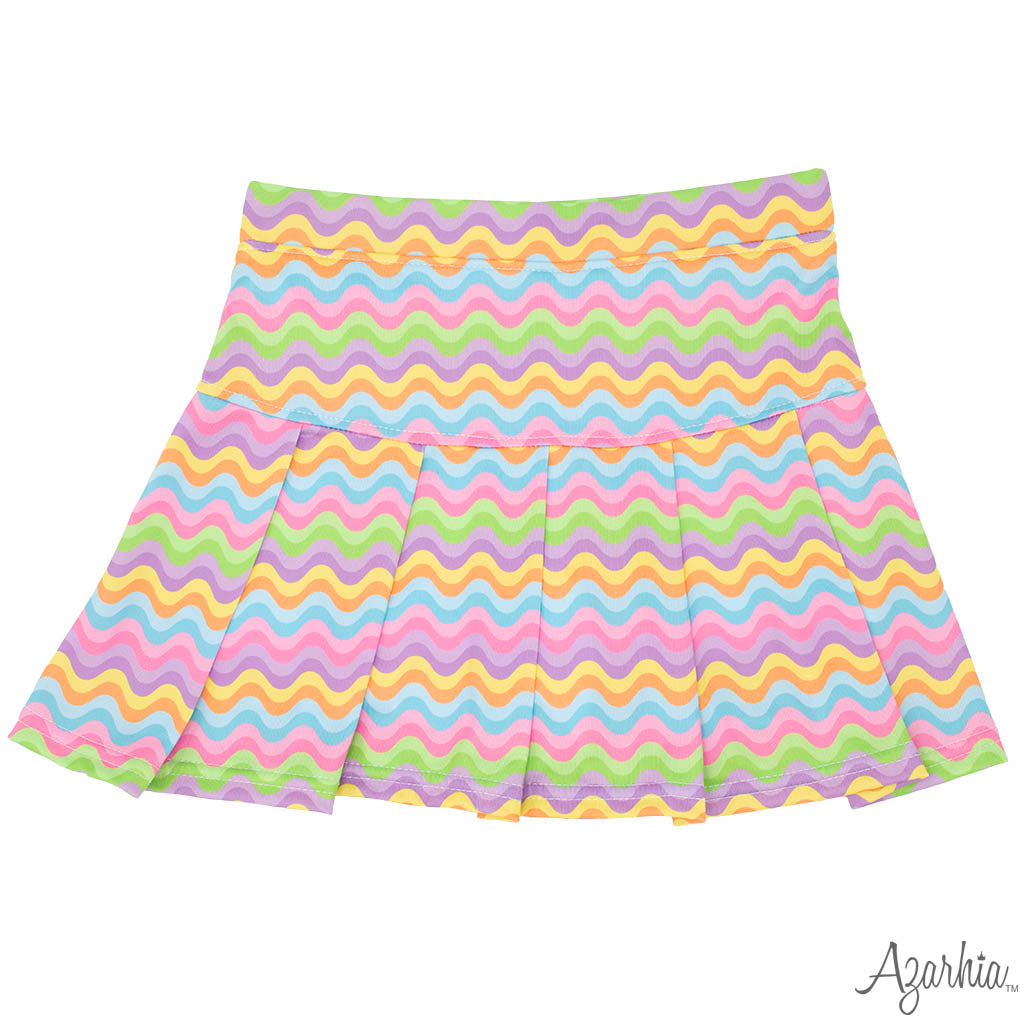 Spring Waves Tennis Skort