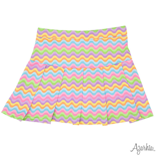 Spring Waves Tennis Skort