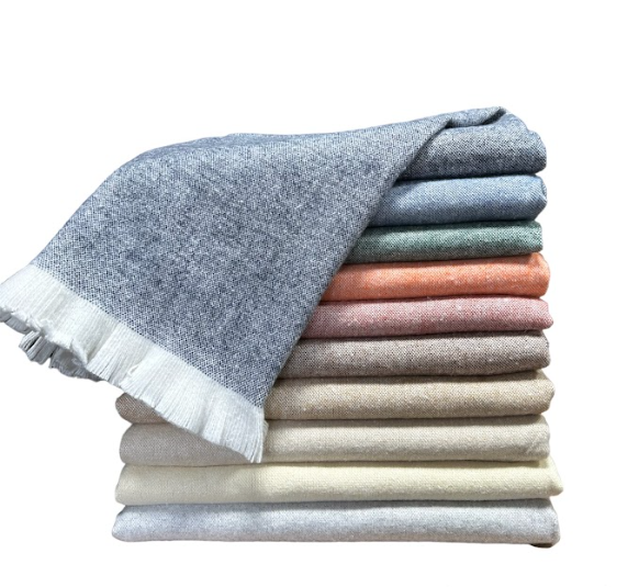 Recycled Cotton Eyelash Throw  55" x  70"