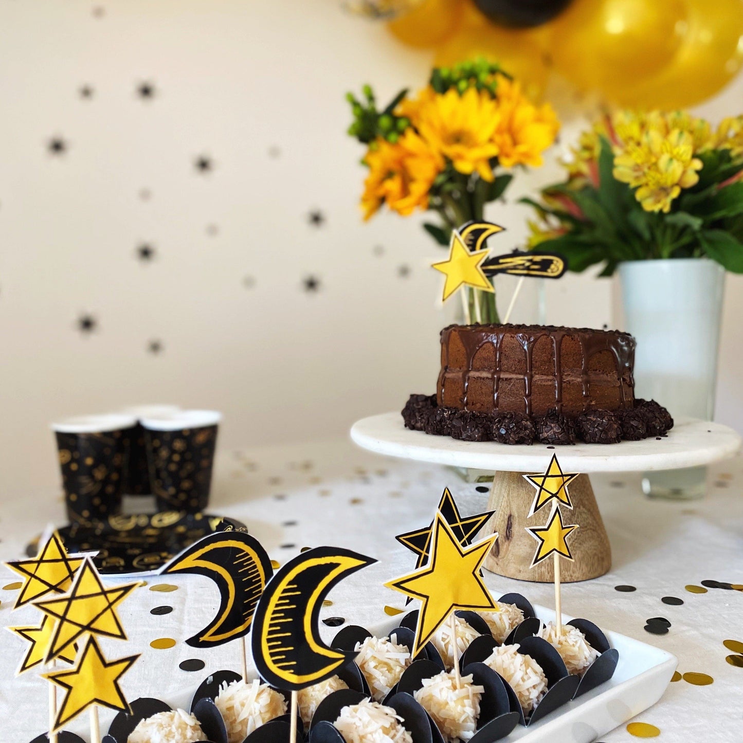 Galaxias Toppers (Set of 12)