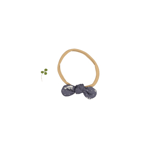 The Printed Bow - Steel Floral