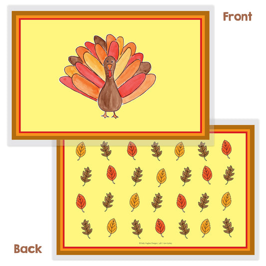 Tom Turkey Kids Placemat