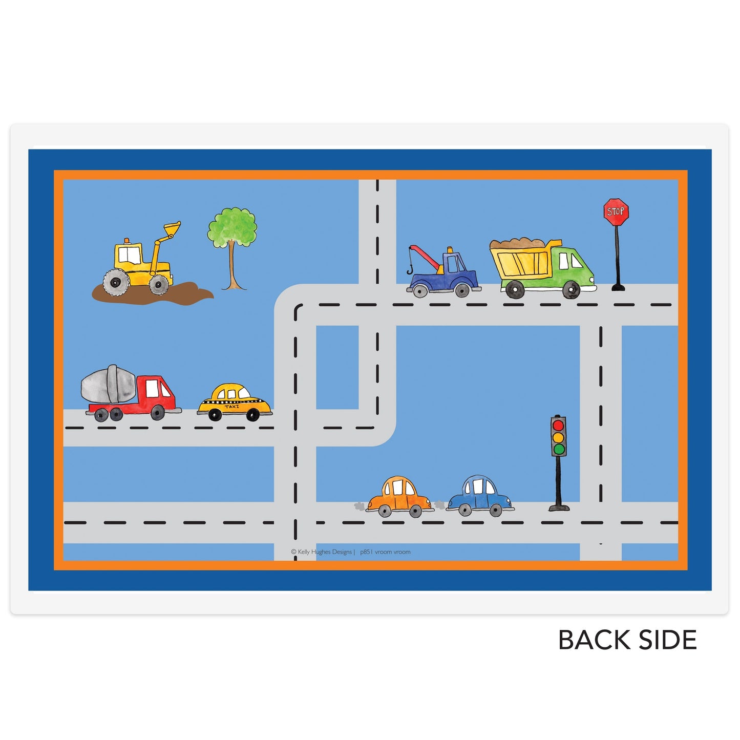 Vroom Vroom Kids Placemat