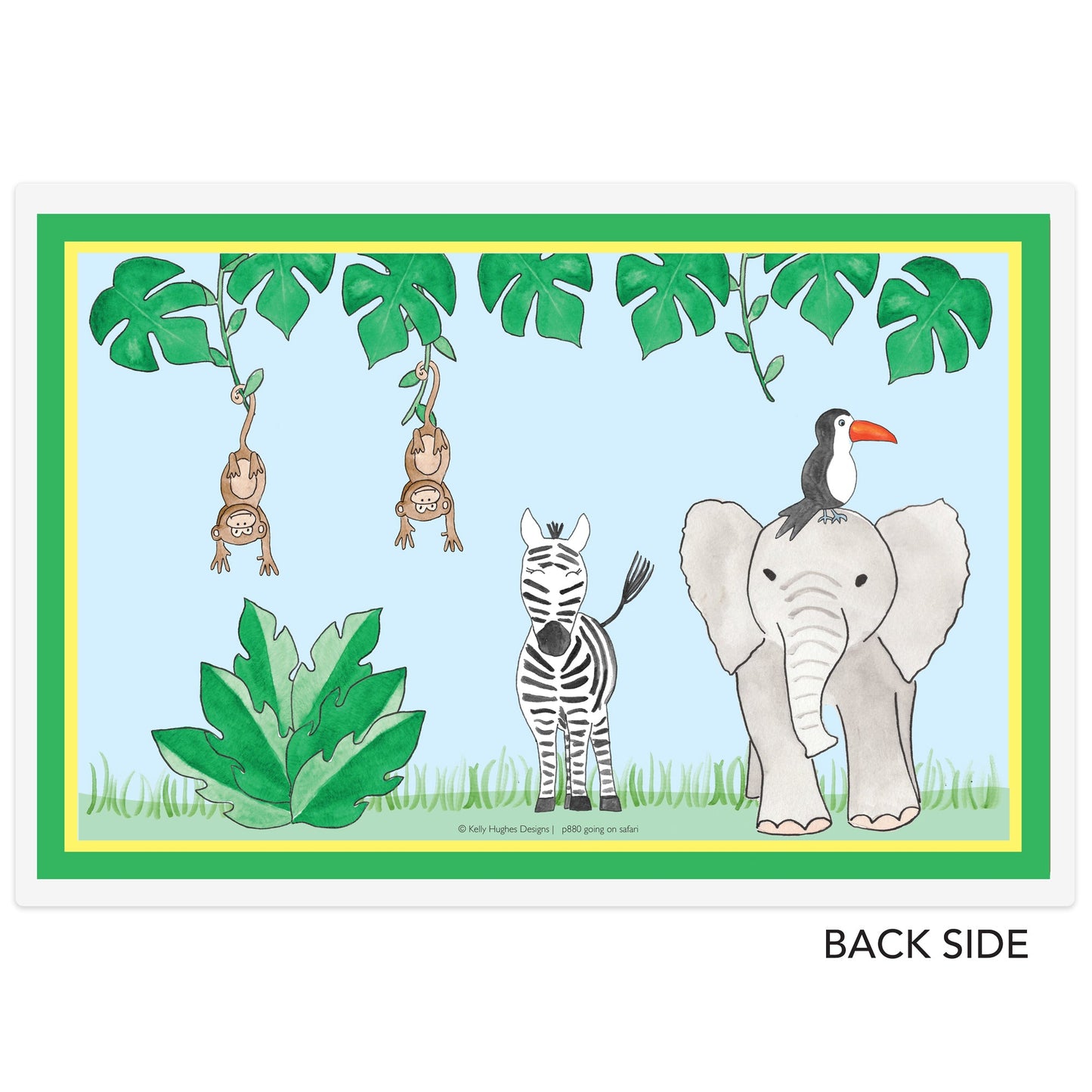 Going on Safari Kids Placemat