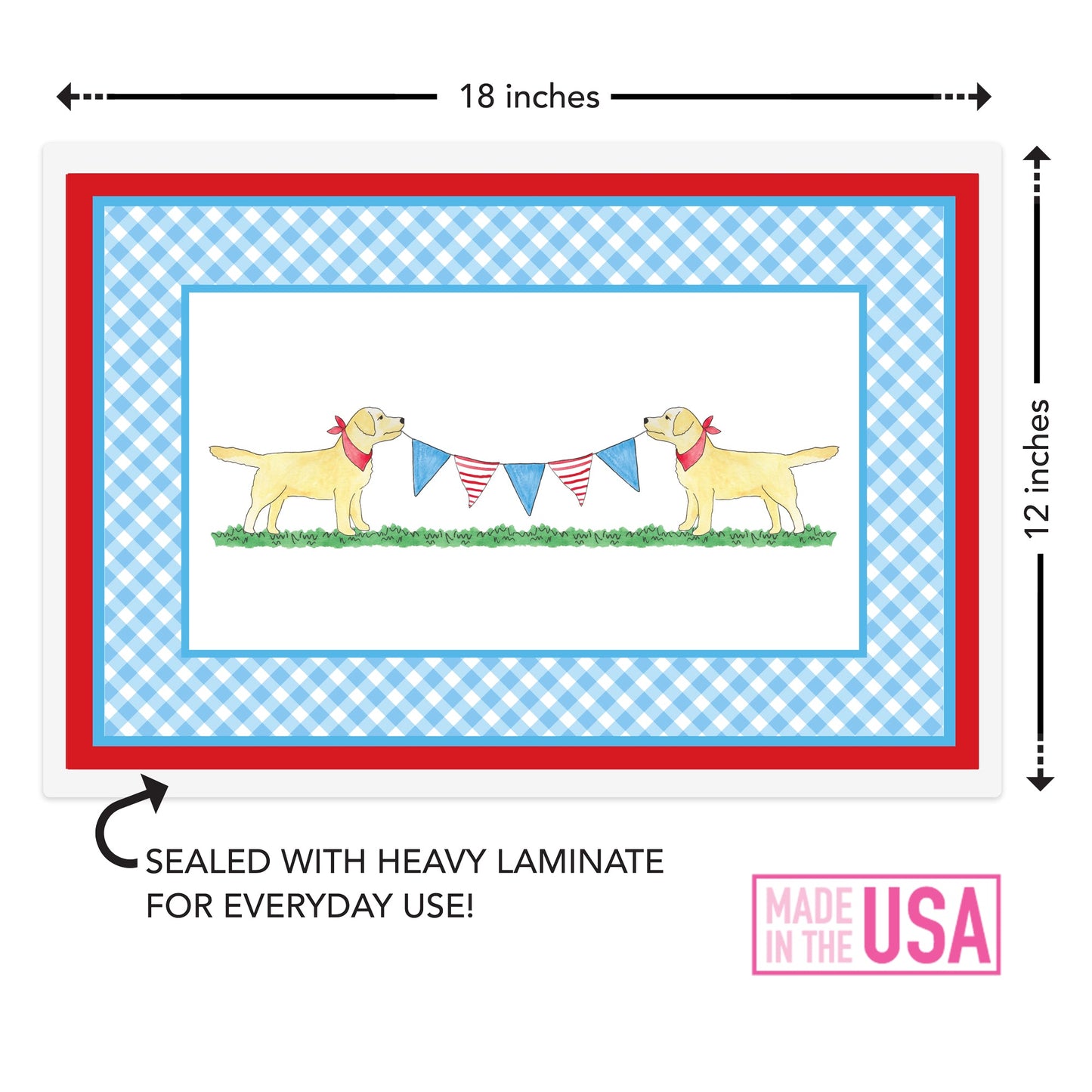 Summer Parade Kids Placemat