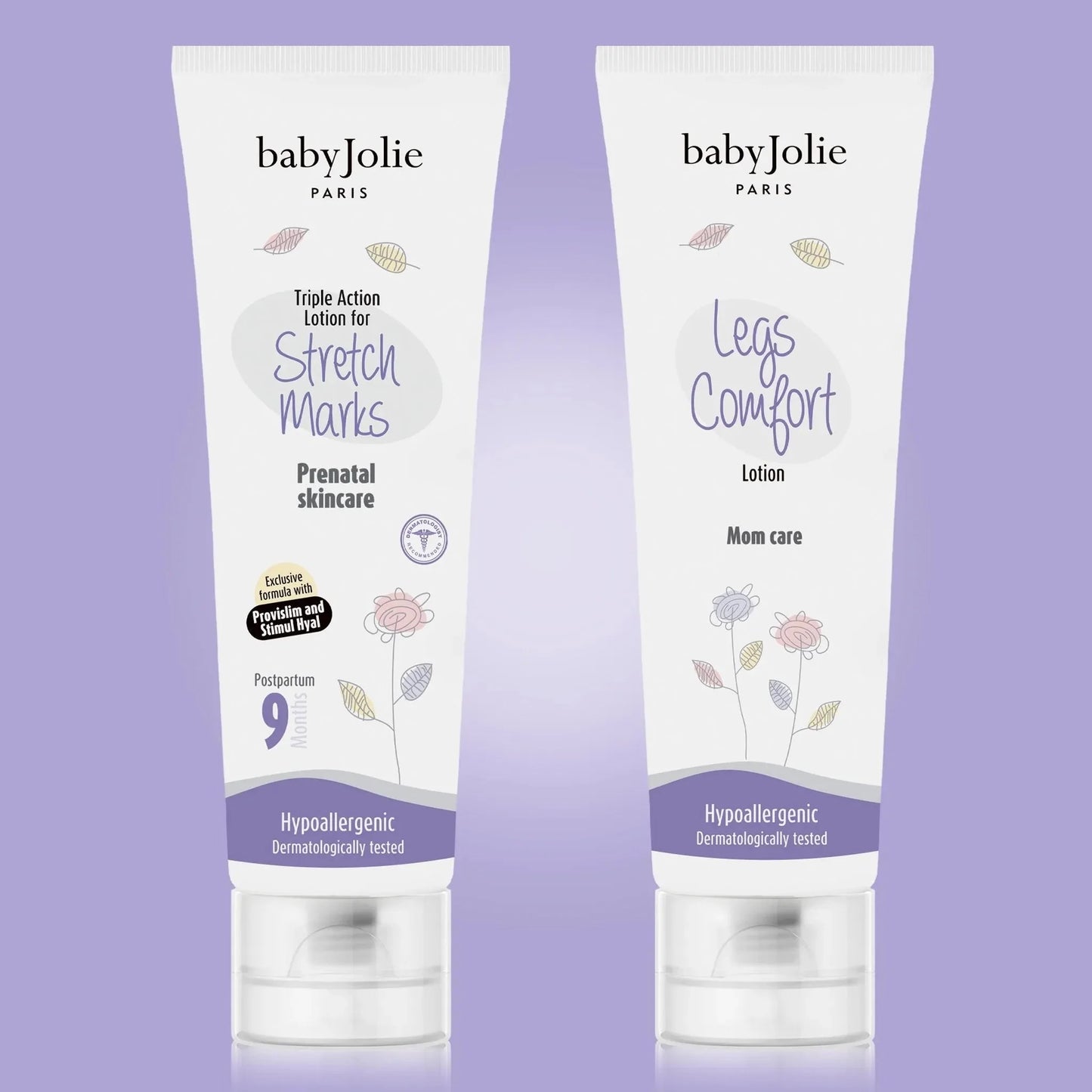 Stretch Marks Cream & Legs Comfort | Mom Care Bundle