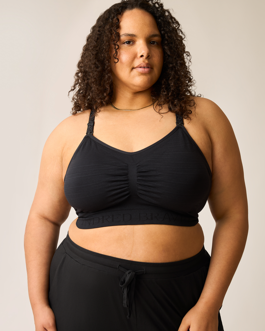 Sublime® Hands-Free Pumping & Nursing Bra | Black