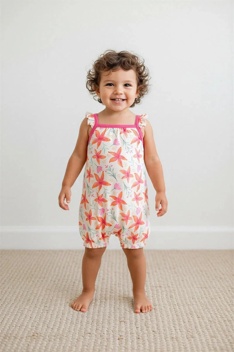 Sunset Leilani Bubble Romper