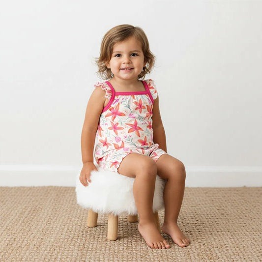 Sunset Leilani Bubble Romper