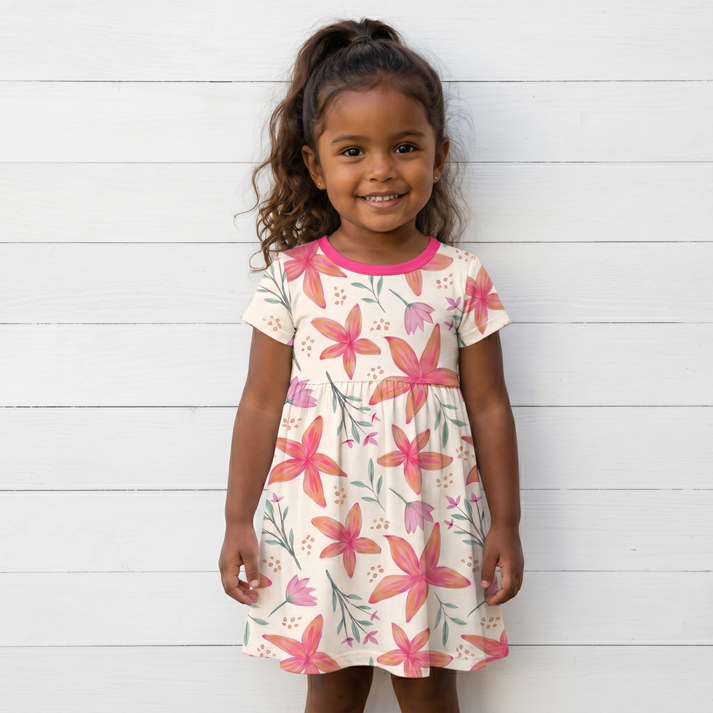 Sunset Leilani S/S Dress