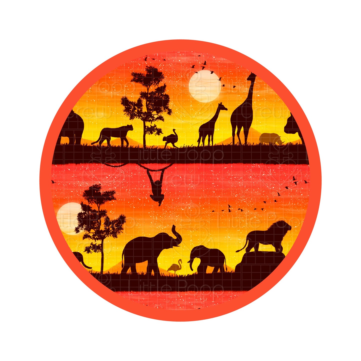 Sunset Safari | Men’s Bamboo Lounge Pants