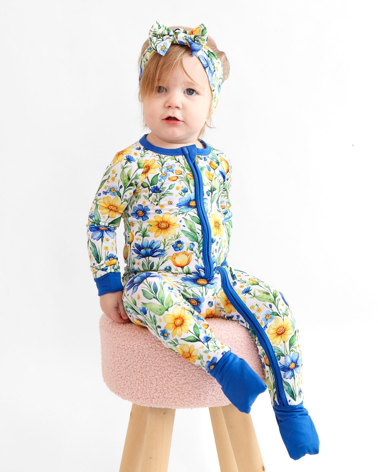 Sunshine Meadows | Bamboo Headband Bow