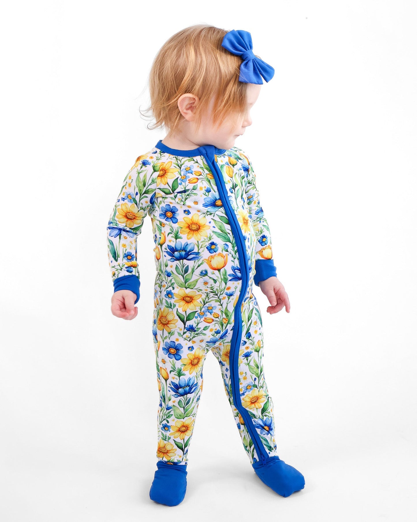 Bluebird | Small Clip Bow