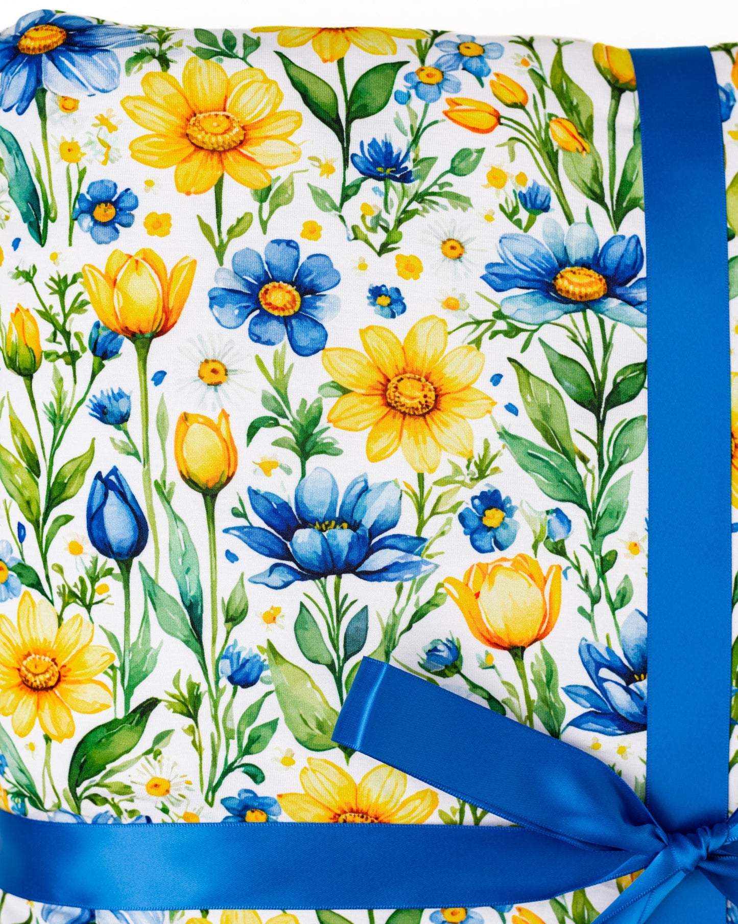 Sunshine Meadows | Bamboo Quilted Toddler Blanket