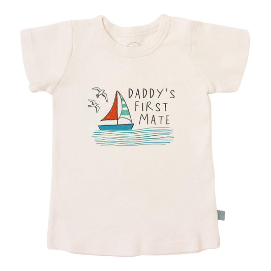 graphic tee | daddy's first mate