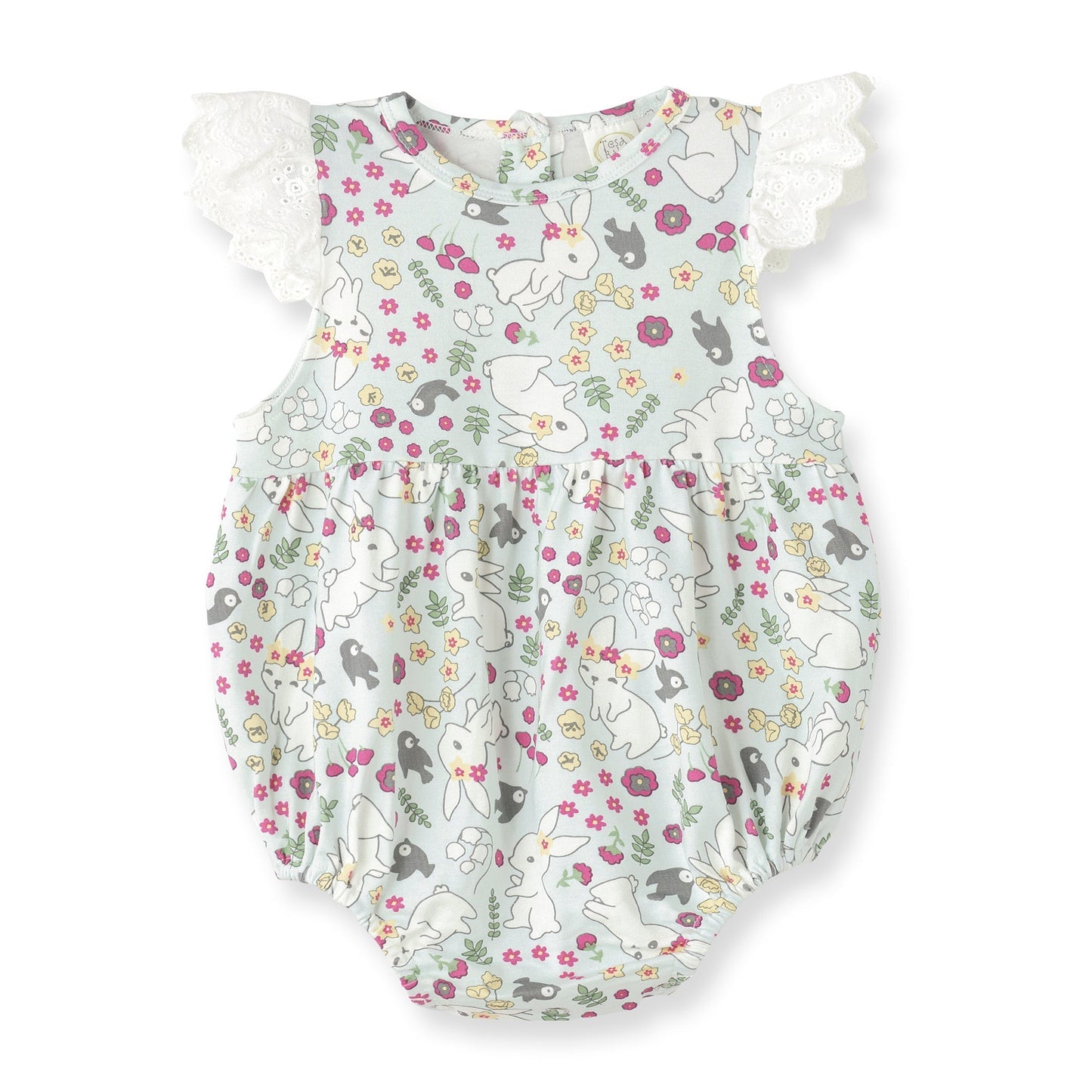 Baby Girl's Cottontail Garden Bamboo Bodysuit