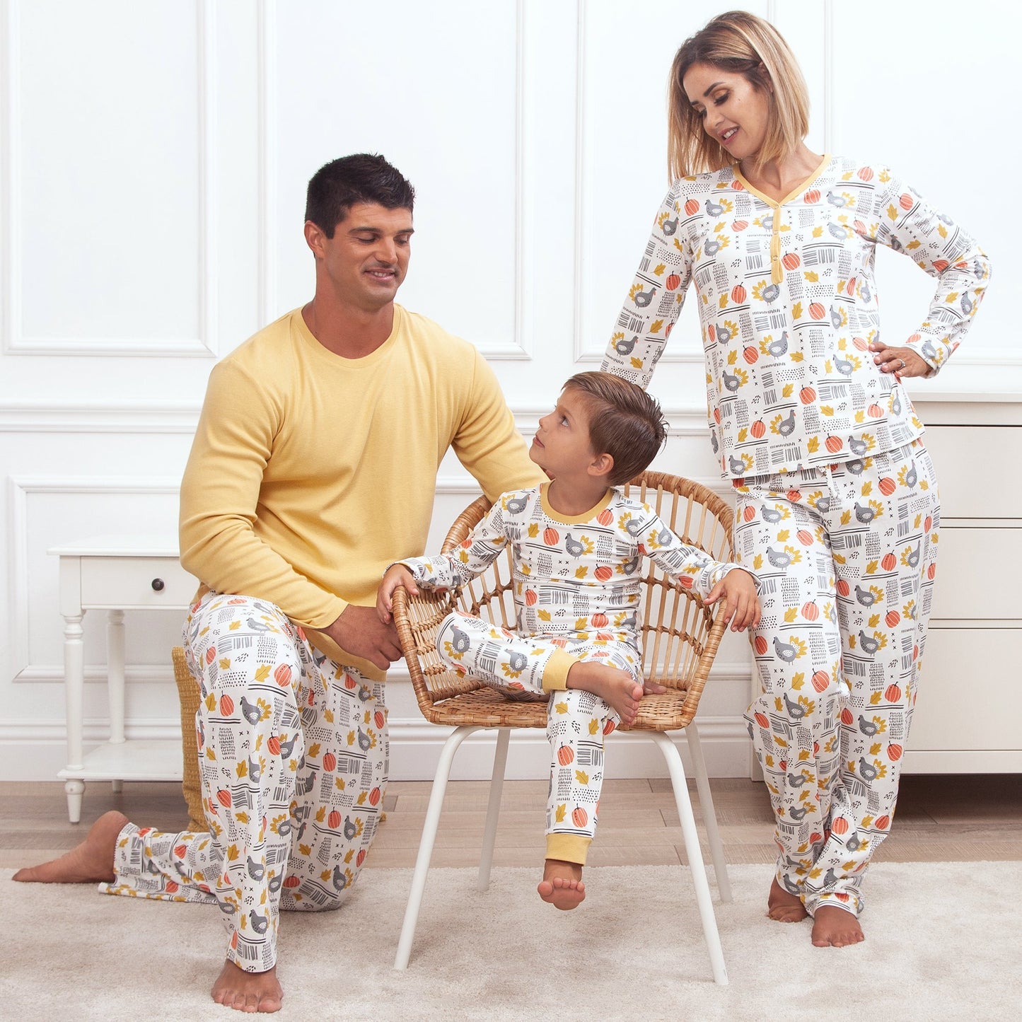 Thanksgiving Bamboo Adult Pajama Pants