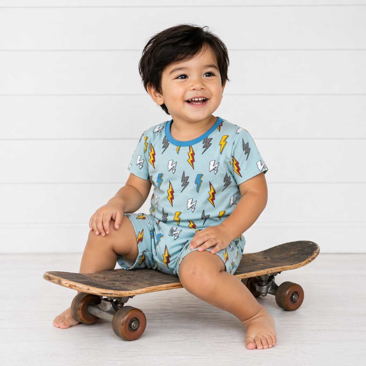 Thunderbolt Shorts Set Pajama