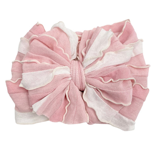 Tickled Pink | Signature Ruffled Baby Headband