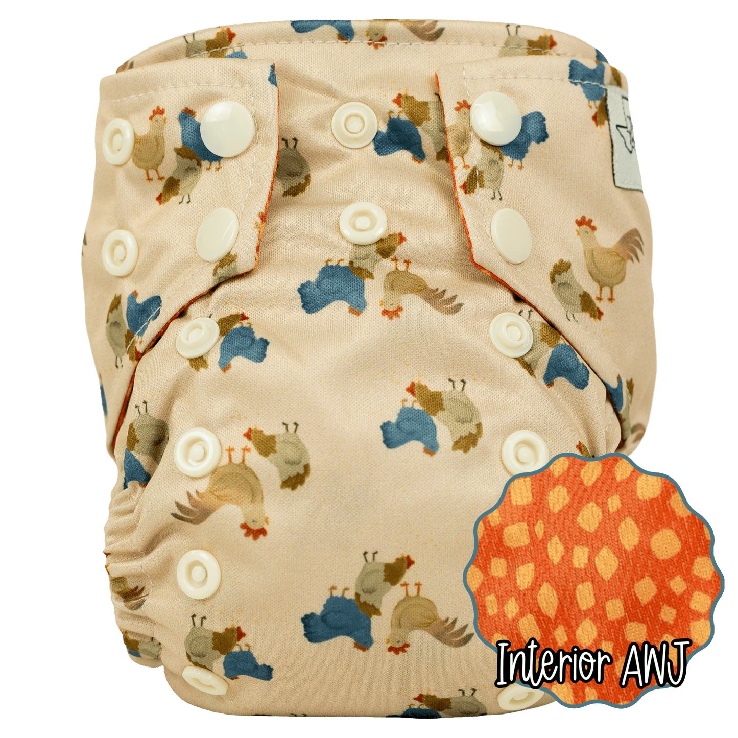 Tiny Tushies Newborn AIO Cloth Diaper