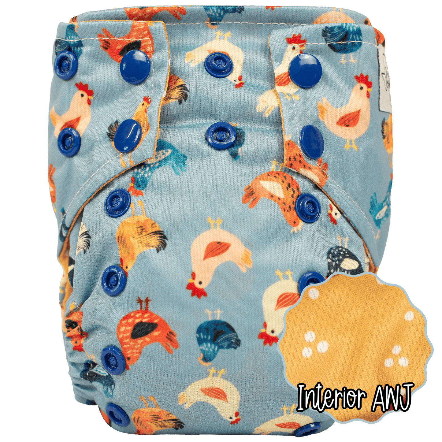 Tiny Tushies Newborn AIO Cloth Diaper