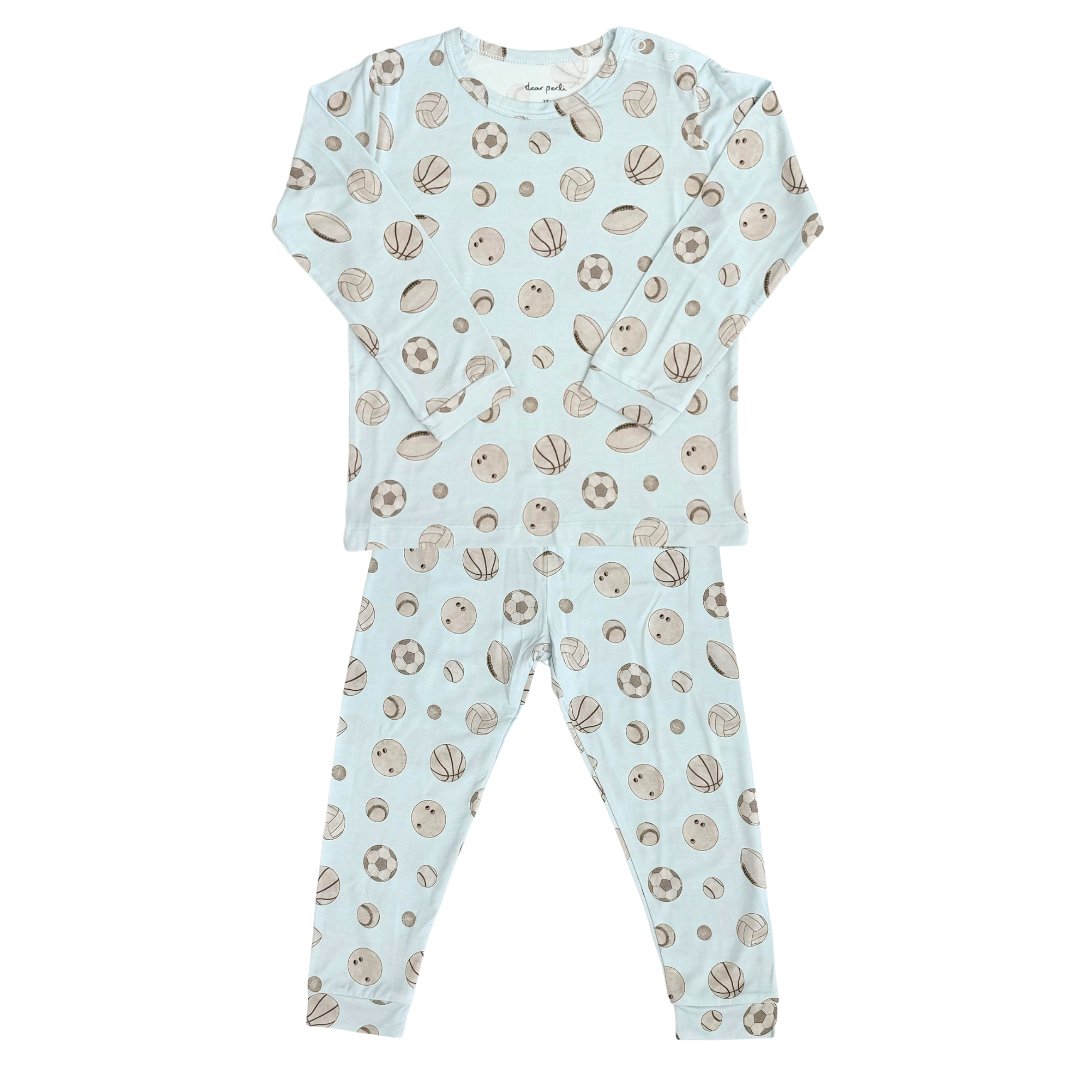 Toddler Pajama Set in Baby Ballers