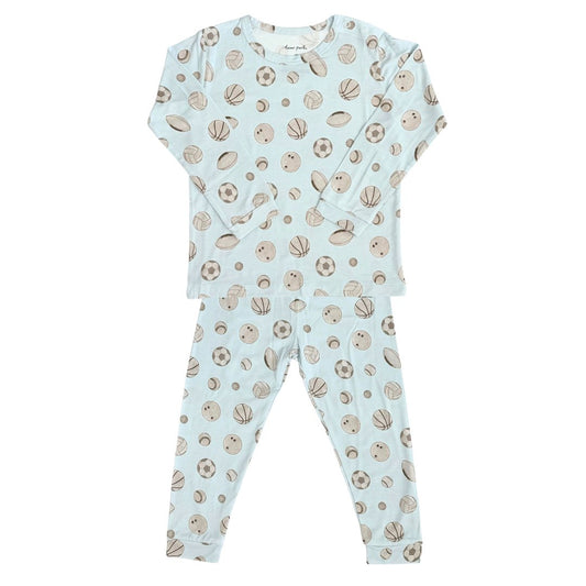 Toddler Pajama Set in Baby Ballers