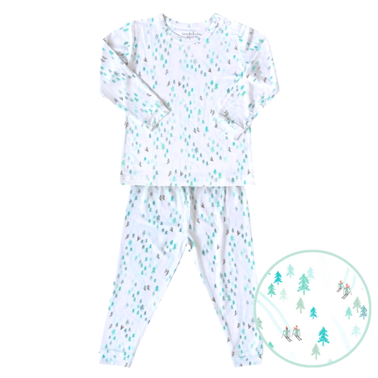 Toddler Pajama Set in Bunny Slopes