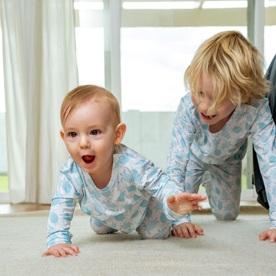 Toddler Pajama Set in Turtley Awesome