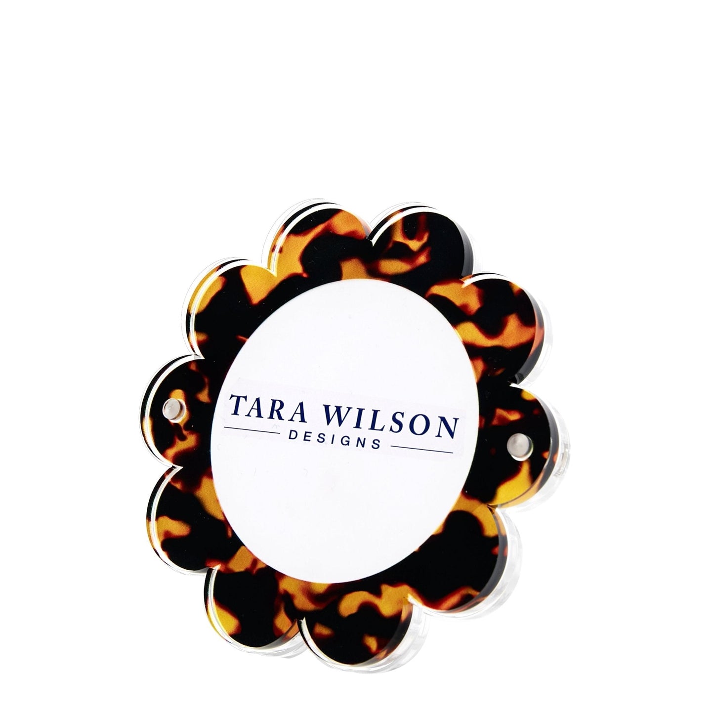 Tortoise Acrylic Daisy Frame