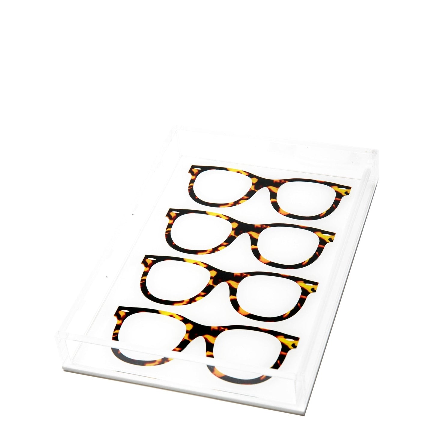 Tortoise Glasses Acrylic Tray