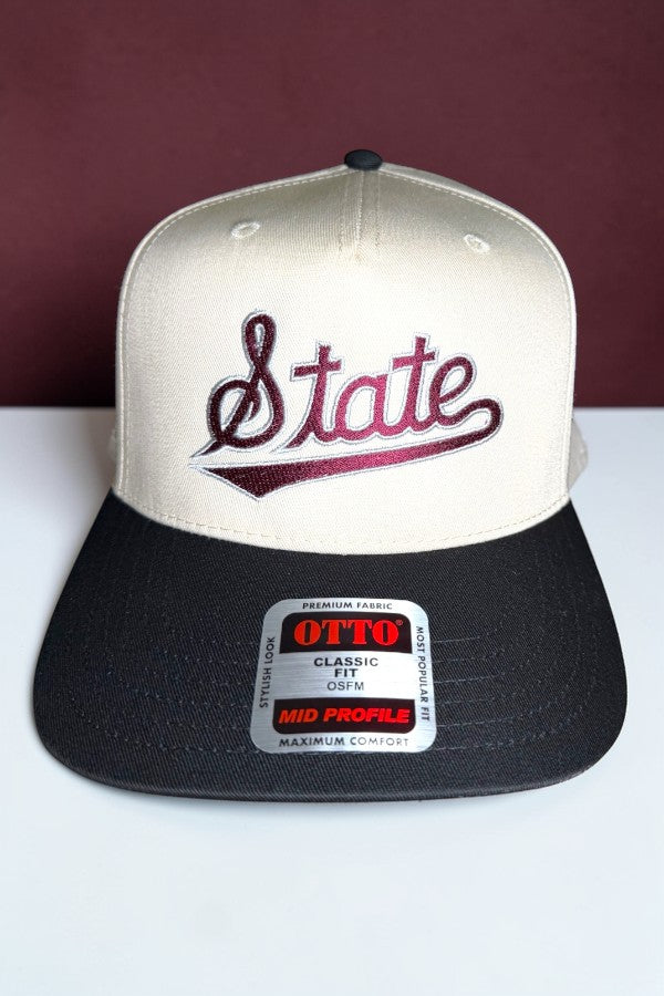 SC - Mississippi State Embroidered Hat