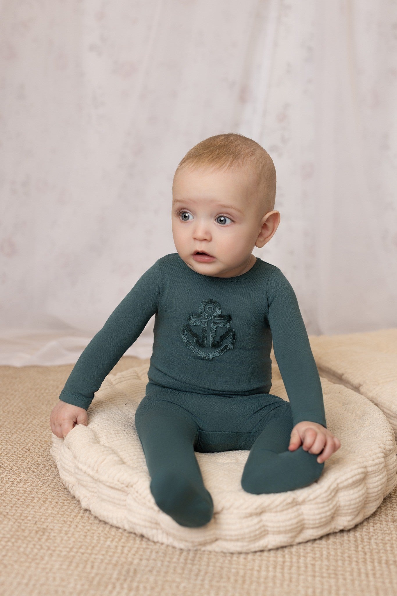 Fringe Footie Layette Set