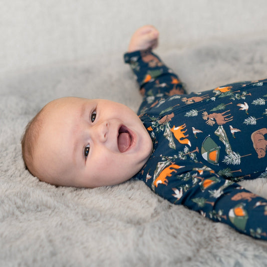 True Grit Zipper Footie