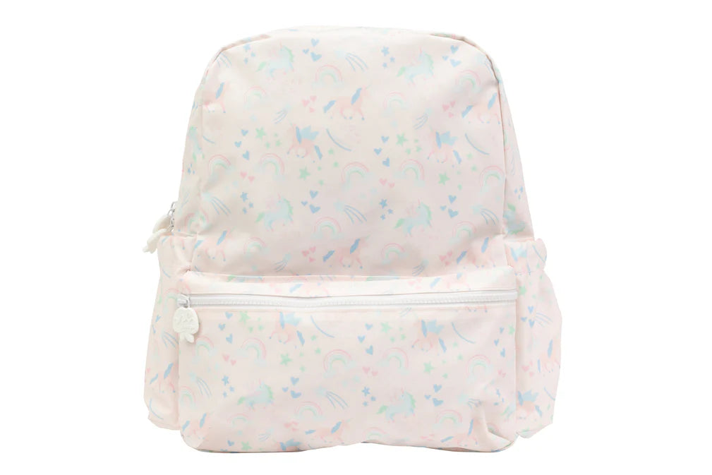 Apple of My Isla Unicorn Wipeable Large Backpack | Girls School Backpack | Bossier City, LA