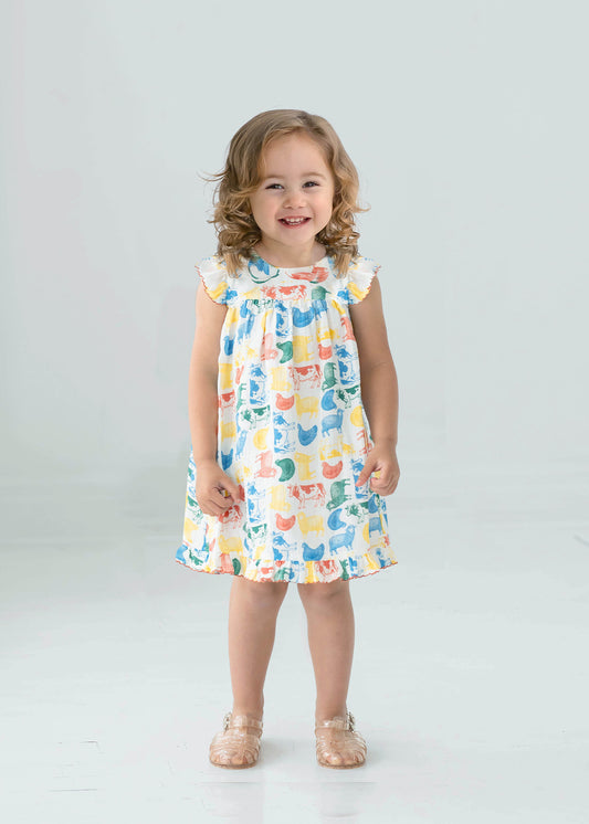 BARNYARD BABE DRESS