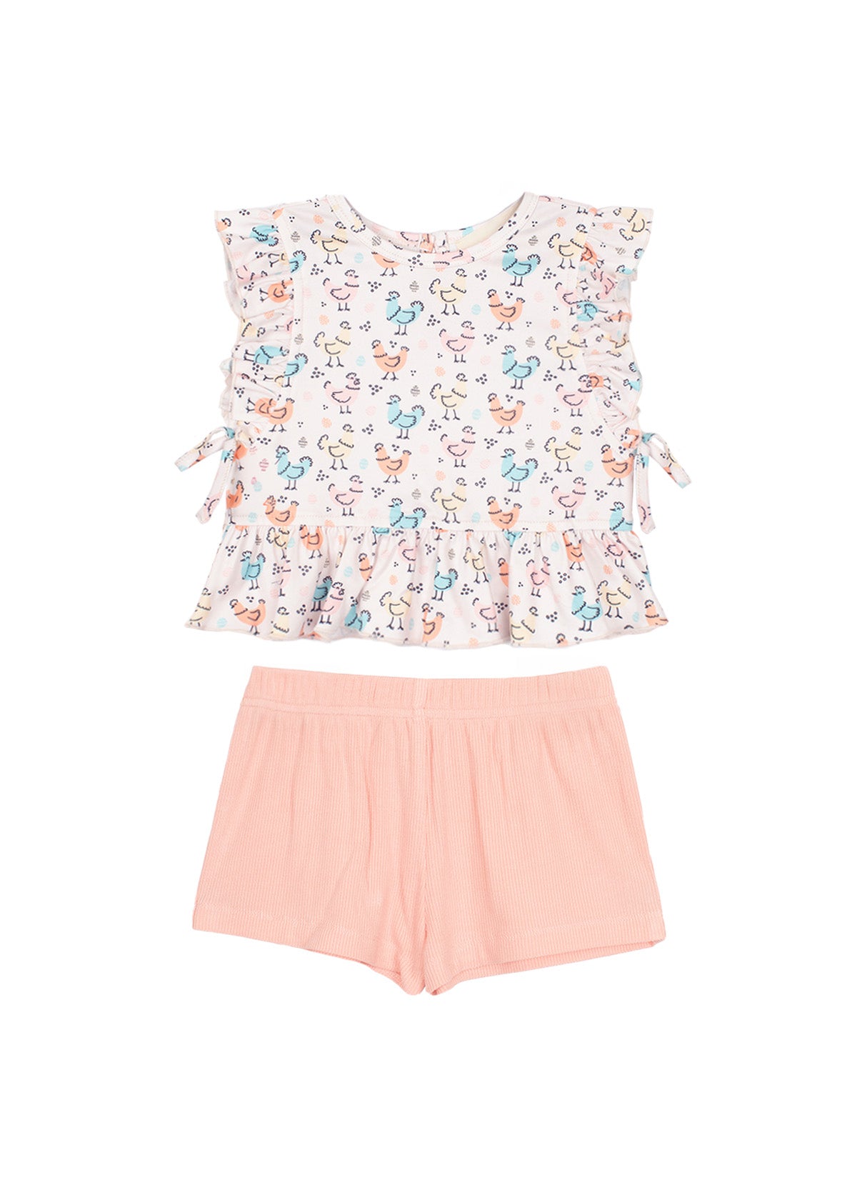 CHEERFUL CHICKS 2PC SET