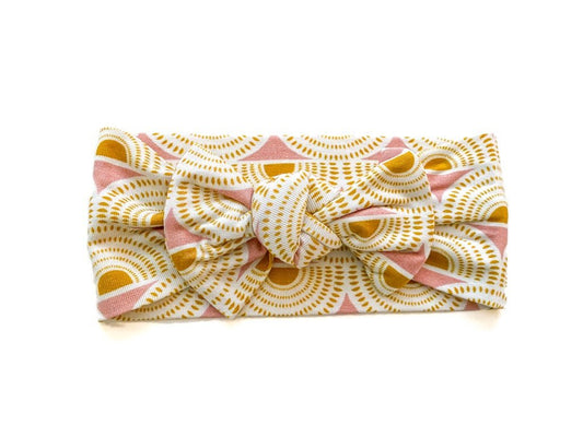 Knotted Headband - Vintage Sunshine