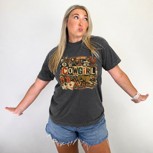 *Vintage Cowgirl Tee
