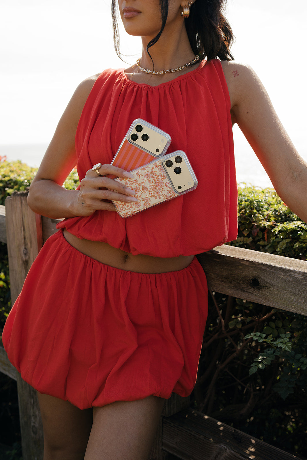 Pink Posy Magnetic Case
