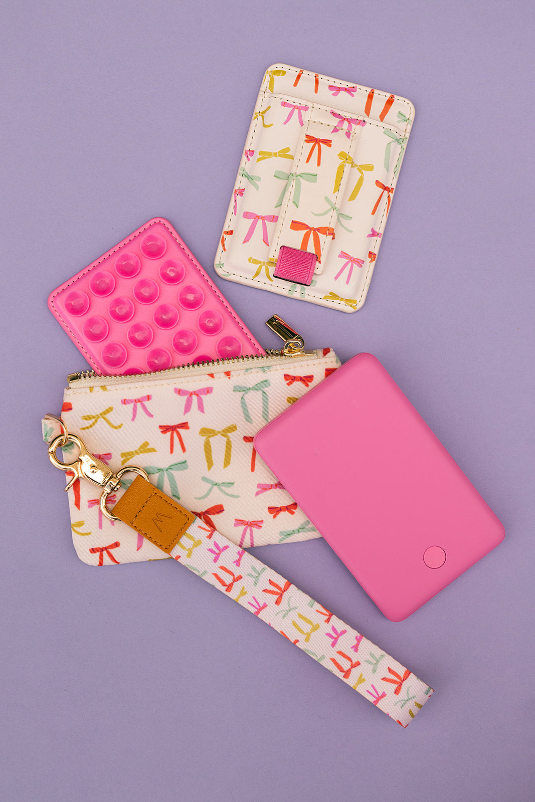 Bubblegum Bows Wrist Lanyard