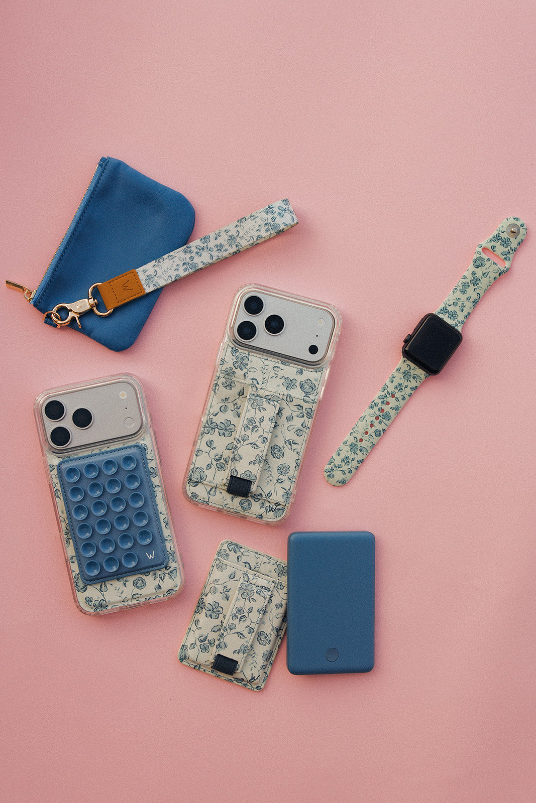 Coastal Garden Wrist Lanyard
