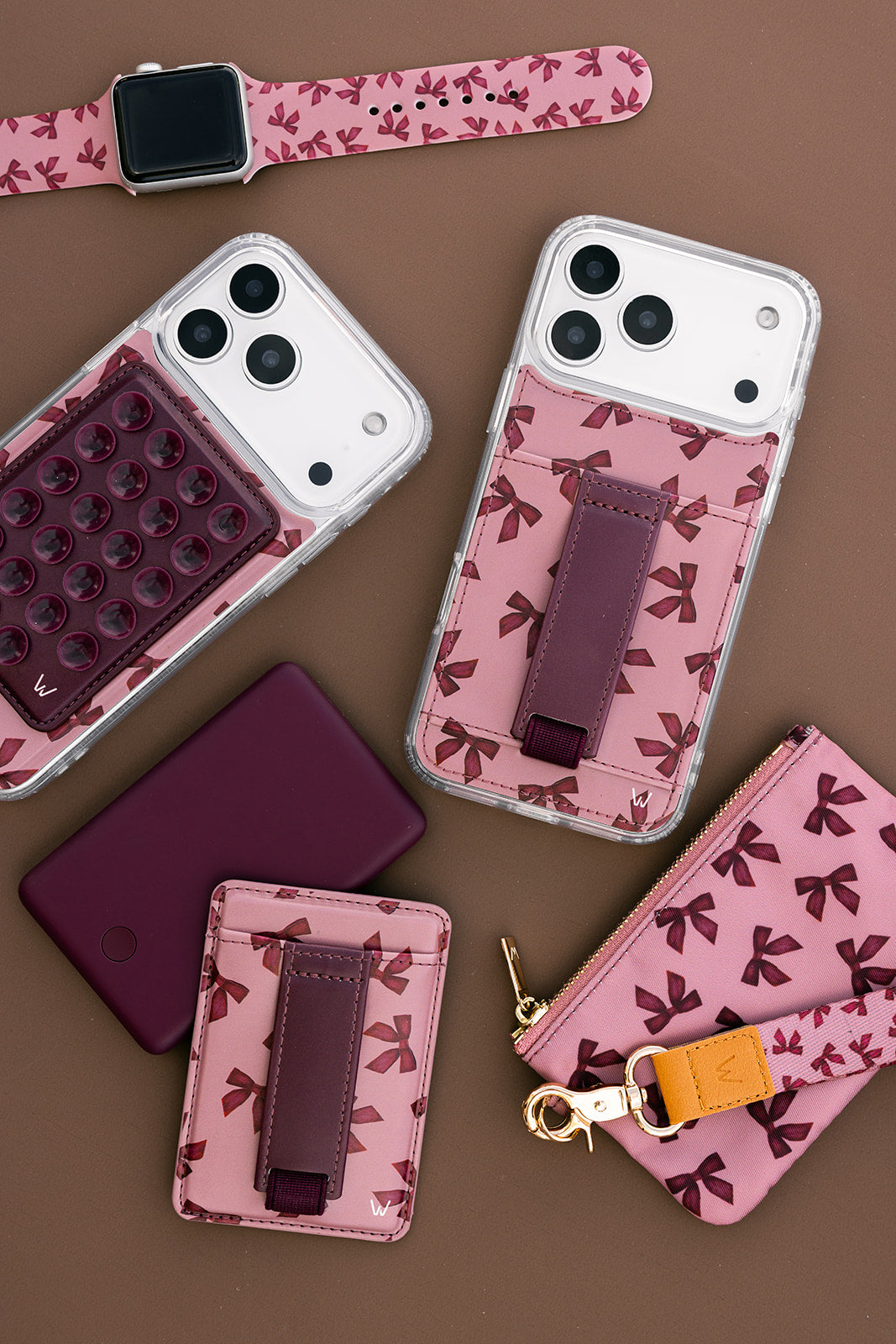 Bordeaux Bows Magnetic Case