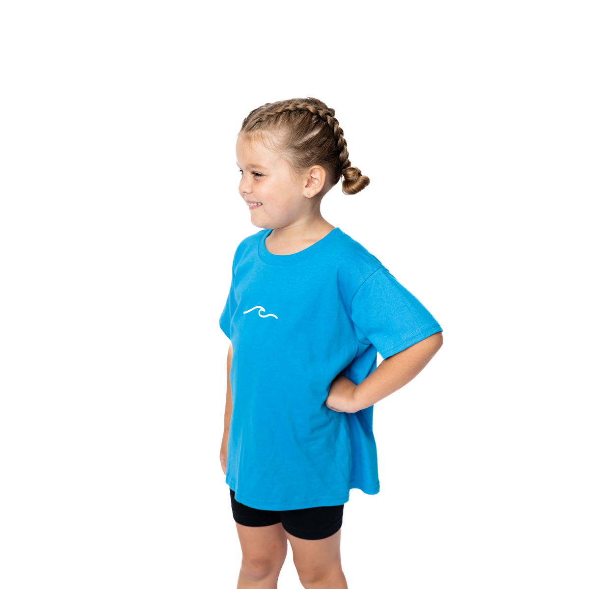 Mightier than the Waves Christian Kid Shirt – Soft Cotton Faithbased Sunday School Tee