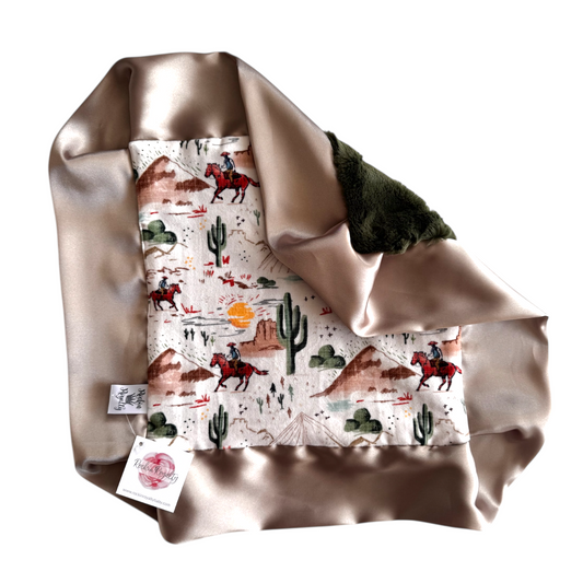 Western Wyatt | Luxe Bamboo & Cuddle Baby Lovie