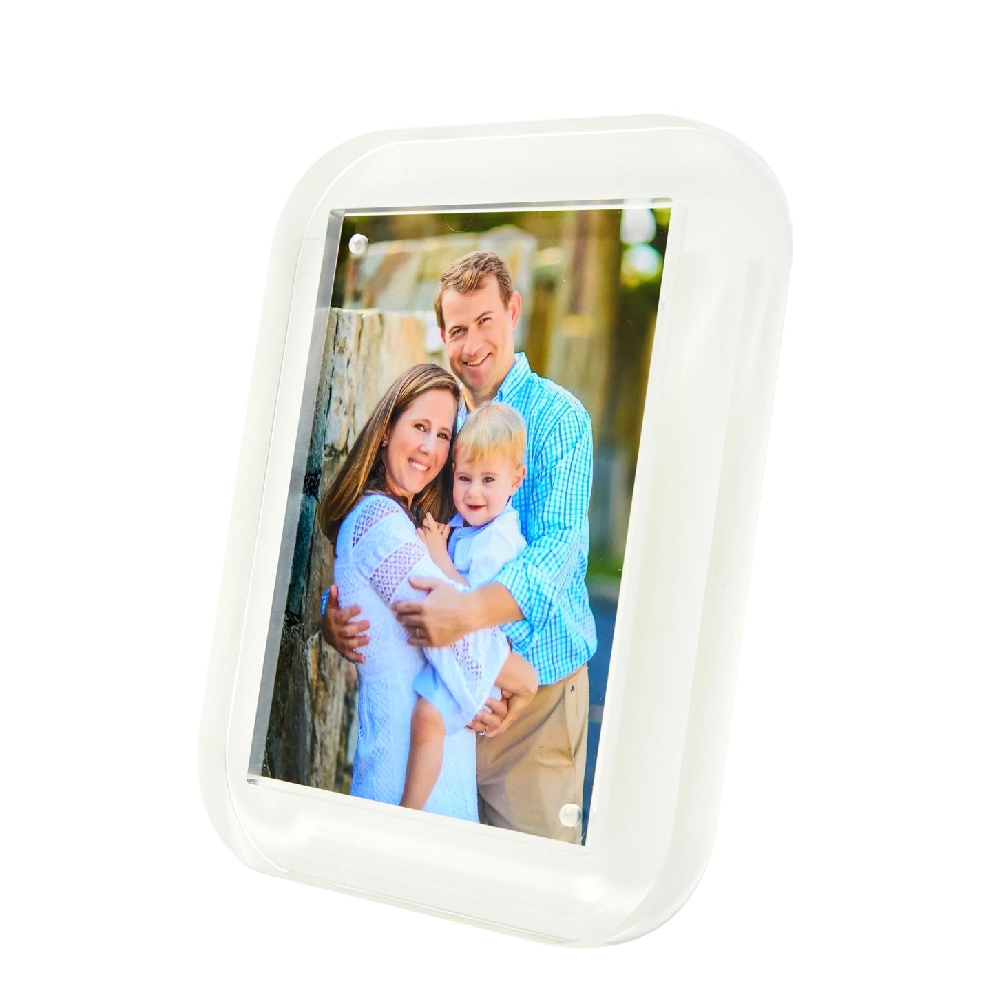 White Acrylic 5" x 7" Pop Frame