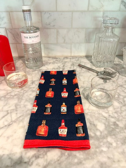 Bourbon Trail Double-Sided Tea Towel