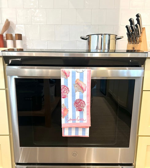 Shell Collector Double-Sided Tea Towel